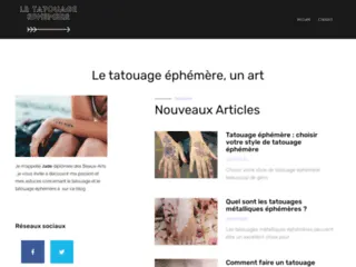 Détails : Comment faire un tatouage éphémère