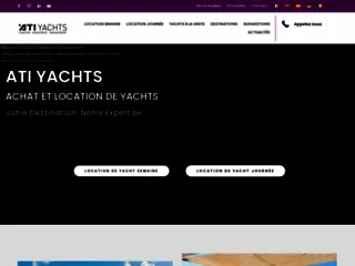 ATI Yachts : location et gestion de yachts