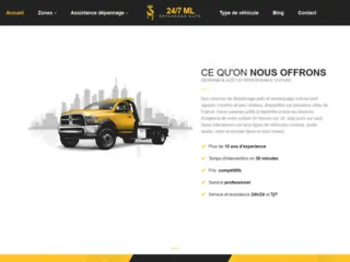 Détails : Dépannage Auto-Remorquage - Transport de voiture - Épaviste