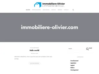 Détails : Immobiliere Olivier